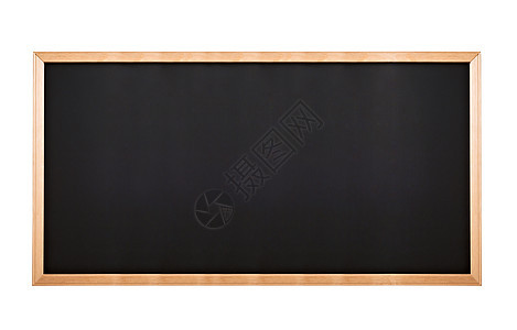 黑色黑板 有木木边框 彩色白面纸木板粉笔正方形公告框架午餐酒馆酒吧广告牌美食图片