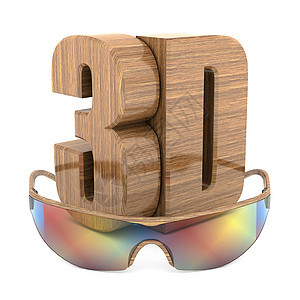 3d 3d木材徽标图片