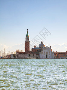 威尼斯圣焦雷马焦雷大教堂建筑学教会大教堂历史航海血管旅行运河城市地标图片