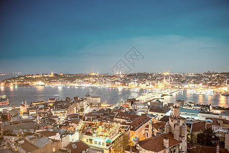 伊斯坦布尔夜夜天线图片