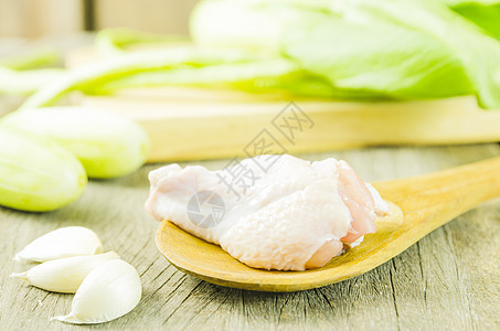 原鸡肉饮食家禽美食油炸胸部木板午餐翅膀餐厅营养图片