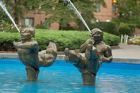 帕切斯特公园喷泉公园雕像图片