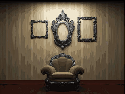 织布壁纸和椅子照亮装饰品墙纸插图纺织品座位织物图片