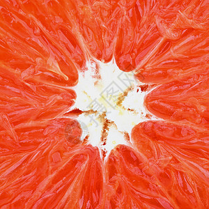 葡萄果背景白色健康饮食酸味红色热带水果橙子饮食横截面柚子图片