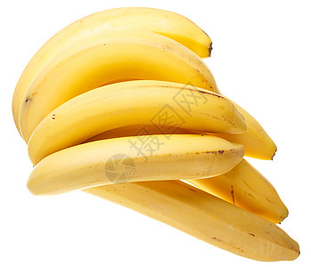 一群香蕉烹饪萨巴食品口粮芭蕉水果食物蛴螬果实白色图片