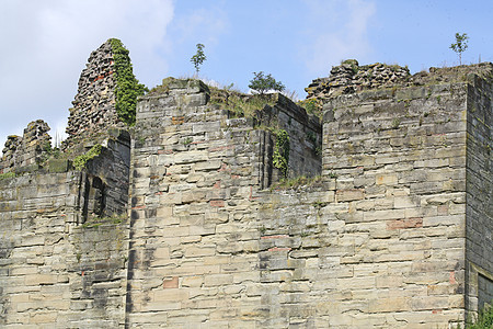 城堡废墟建筑石头建筑学墙壁纪念碑历史性寺庙爬坡历史抛光图片