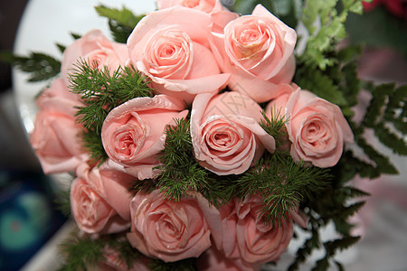 婚前花束婚礼花朵玫瑰图片