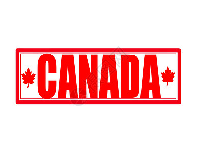 加拿大插图标签国家背景图片
