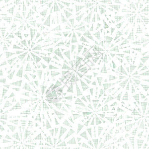 绿色抽象三角形 纺织品纹理 无缝图案背景图片