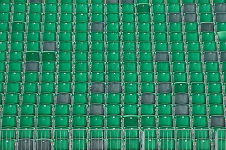 常任席位看台绿色会场座位家具椅子体育场观众运动音乐会图片