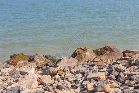 海 冰海和岩石海岸旅行墙纸支撑天空海浪蓝色休息石头场景美丽图片