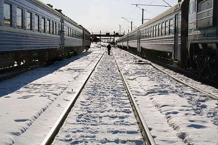 列火车车站旅行铁路乘客航程火车站平台图片