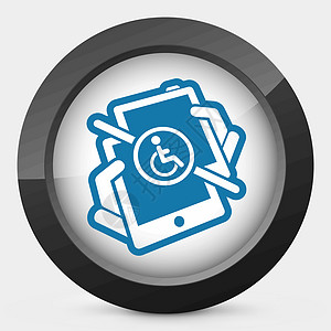 残疾平板连接残障网络功能互联网技术情况社会触摸屏帮助工具图片