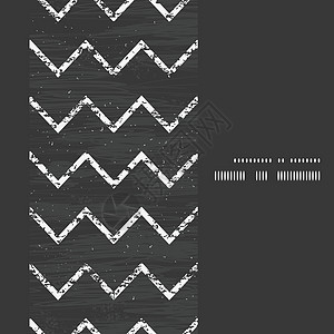 矢量粉笔切折式黑板垂直框架无缝图案背景图片