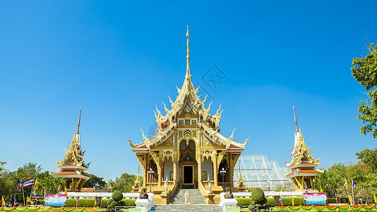 泰国的佛教寺庙天空窗户佛塔文化宗教旅游旅行建筑活力图片