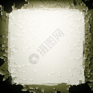 Grunge 矢量背景空白模板裂缝海报艺术裂纹剥皮状况艺术品风化插图图片