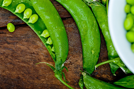 新鲜的绿豆营养养分种子豆类豆荚食物健康美食农业棕色图片