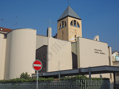 圣莫妮卡教堂都灵建筑学地标教会教区图片