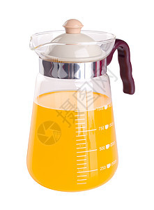 橙汁 背景上的橙汁 背上的橙汁玻璃叶子果汁饮食白色食物黄色绿色橙子液体图片
