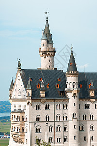 纽施旺斯坦城堡皇家石头国王联盟建筑学图片