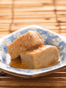 辣椒腐乳豆腐调味品豆腐辣椒食物稀饭立方体图片