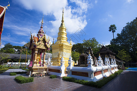 Wat Tawai 瓦塔台雕像历史宝塔雕塑火腿土井文化寺庙佛教徒旅游图片