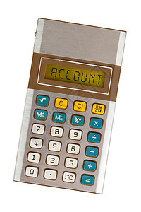 旧计算器  会计商业展示计算按钮工具金融数字电子产品折扣债务图片