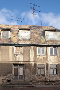 德国房子建筑学城市建筑建筑面料历史窗户废墟图片