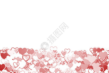 情人心脏设计计算机浪漫粉色绘图背景图片