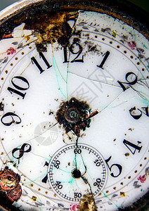 旧手表旧袖口手表指针历史宏观时钟拨号金属小时古董时间数字背景