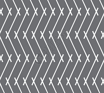 单色模式 垂直形成灰度交叉线的单色模式平铺织物马赛克几何学几何装饰品墙纸背景图片