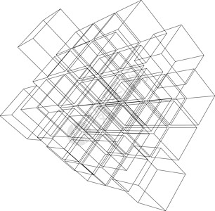 3d立方体矢量插图长方形信息推介会盒子空白正方形图表创造力艺术图片