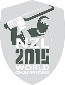 新西兰板球2015世界冠军盾牌组织图片
