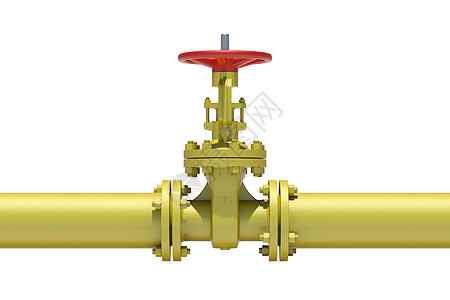 高度精密的三维模型阀门和管道金属天然气工业控制龙头管子工程坚果螺栓气体图片
