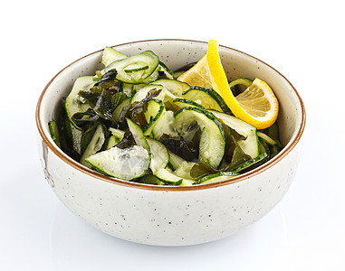 蔬菜沙拉餐厅白色食物营养盘子叶子黄瓜饮食美食小吃图片