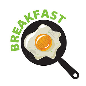 用于早餐的矢病媒标志炒蛋图片