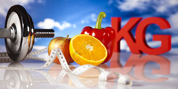 体重丧失 身体健康 亮度多彩的音调概念状况营养活力调色卷尺建筑光盘健康饮食饮食数字图片
