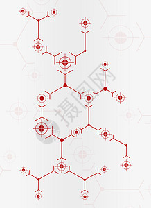 红线和视线摘要组成情况背景图片