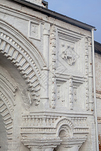 墙上的白色装饰品金戒指建筑灰色装饰风格建筑学历史背景图片