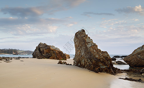 Narooma 包生综合体     玻璃屋岩背景图片