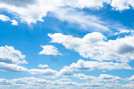 蓝色天空 白云天堂天蓝色空气阳光团体环境气象天气柔软度苍穹图片