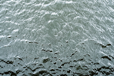 冰冷和深水表面 有波纹溪流盆地反射流动浅滩海洋洪水池塘灰色水池图片