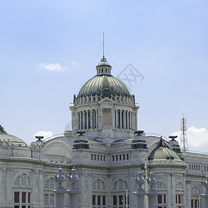 阿南达萨马卡姆王座礼堂建筑圆顶蓝色天空城市博物馆议会建筑学纪念碑王座图片