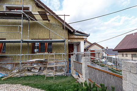 农村住宅的建造或修缮建设者安全改造住房建筑修理工作建筑学装修梯子图片