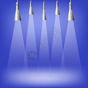 焦点技术场景剧院蓝色聚光灯天堂射线推介会光线辉光图片