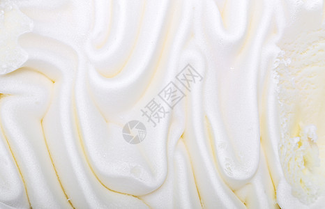 美味的冰淇淋食物甜点圣代香草奶制品白色产品奶油状小吃宏观图片