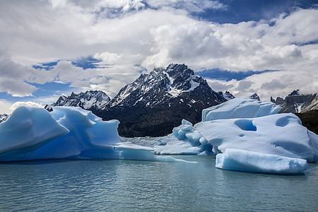 灰冰川湖-帕塔哥尼亚-智利图片