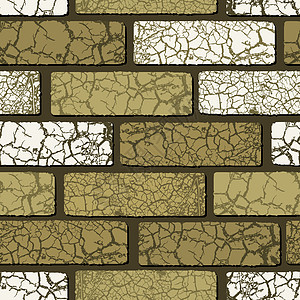 无缝纹理框架水泥裂缝横幅岩石正方形墙纸房子瓦砾材料图片