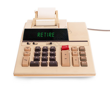 旧计算器  退休兴趣会计数学储蓄商业安全投资测量利率银行业图片