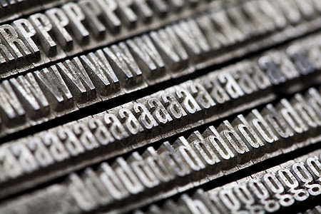 混合了老式纸质打印字符活版工具长方形字母印刷打印机机器印刷厂字体文学图片